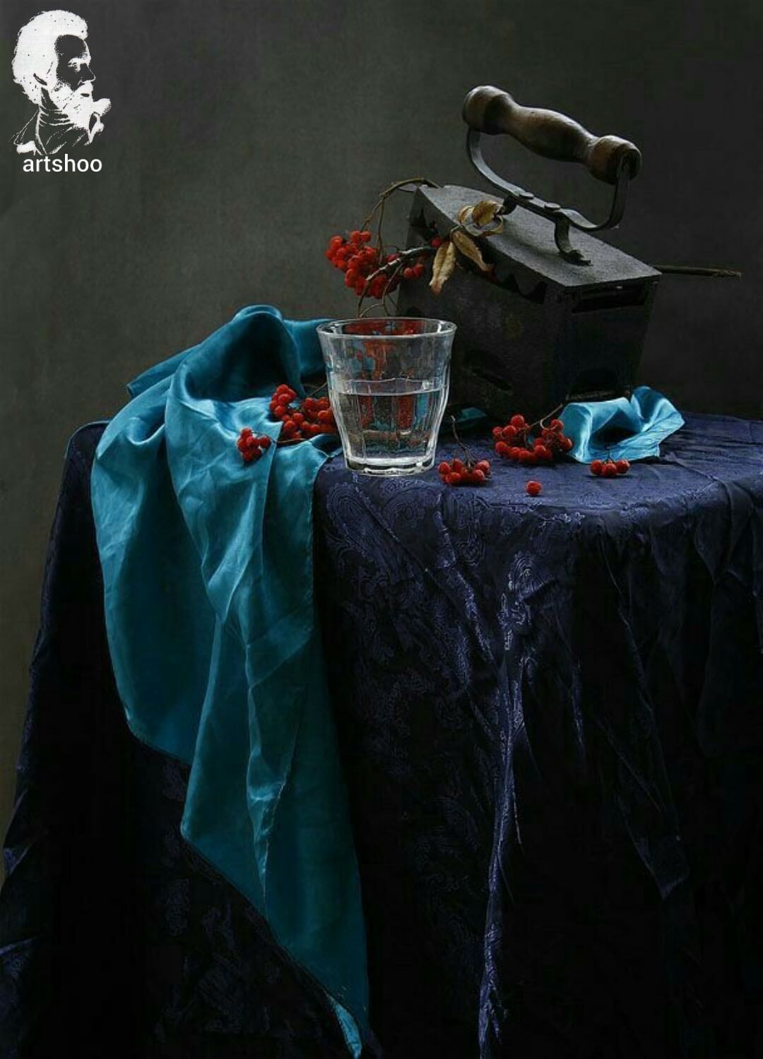 آموزش نقاشی رنگ روغن